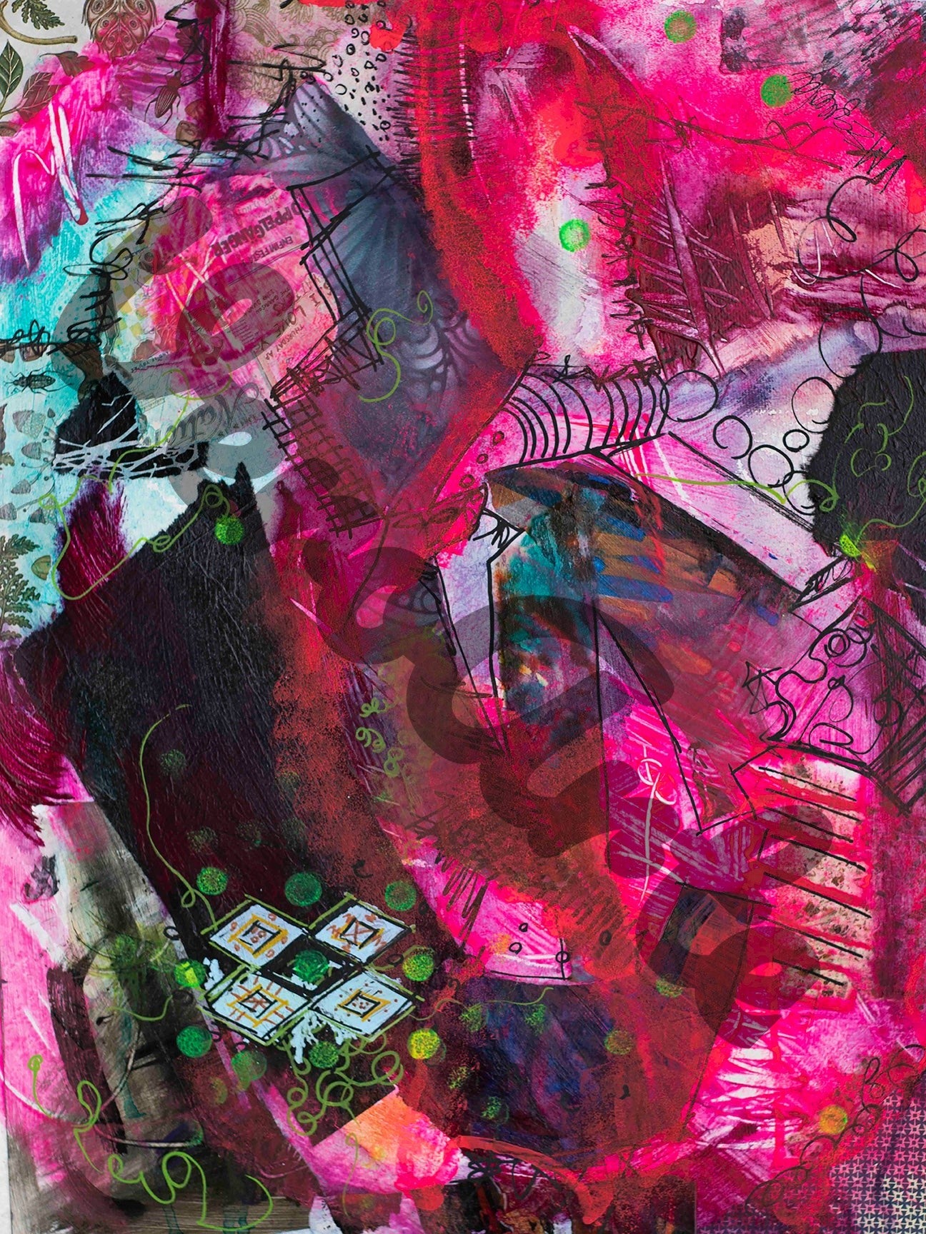 Dreaming 18" x 24" original