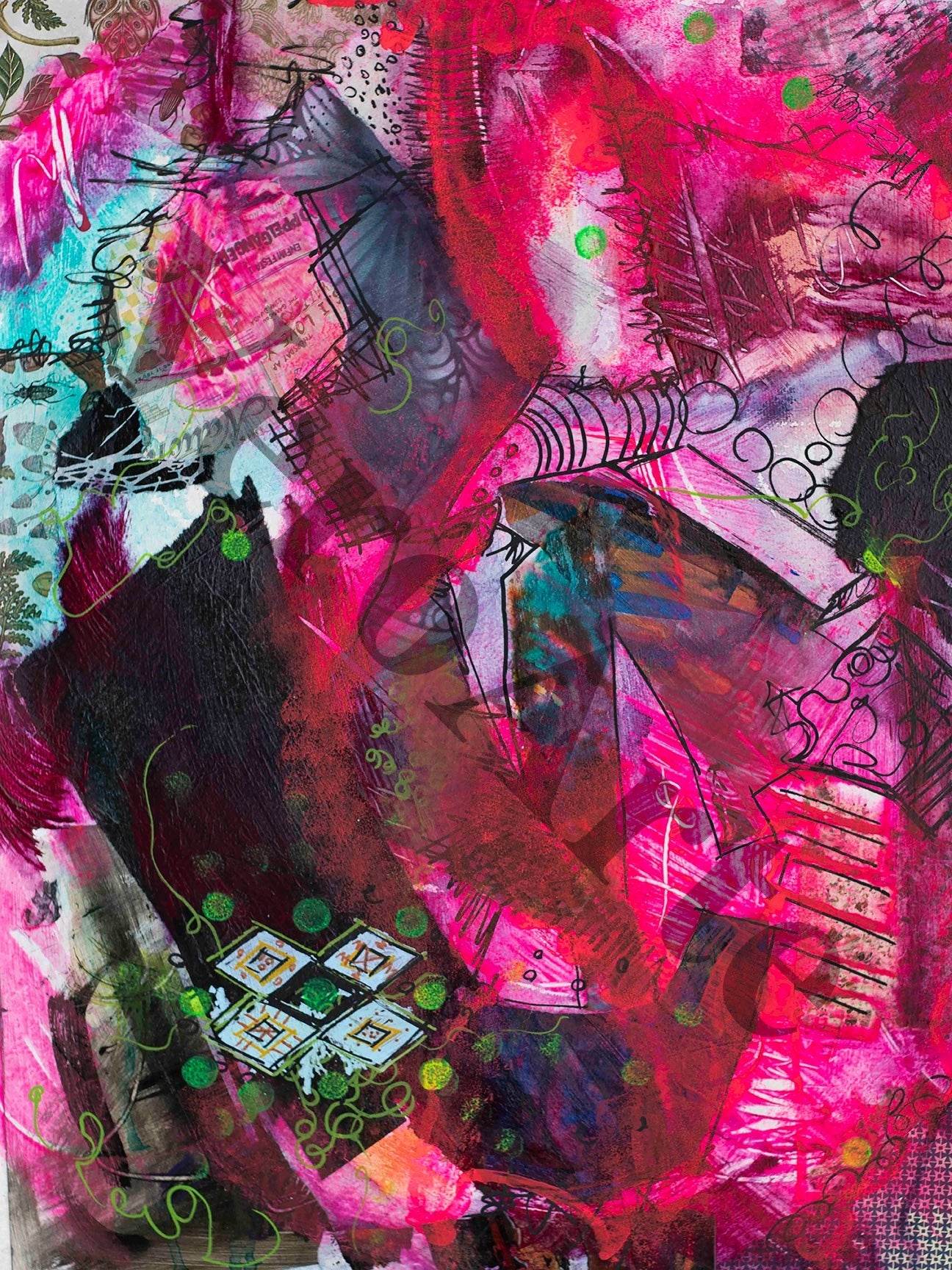 Dreaming 18" x 24" original