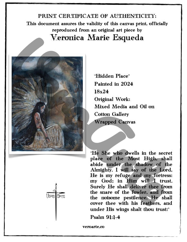 Hidden Place Poster (Unframed)