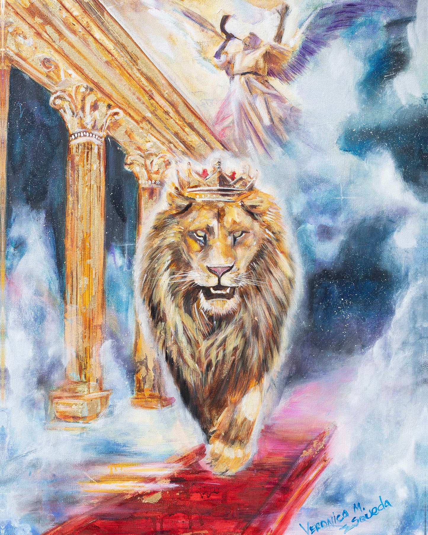 The Great Roar Jubilee of the Prophet and Intercessor 16" x 20" original