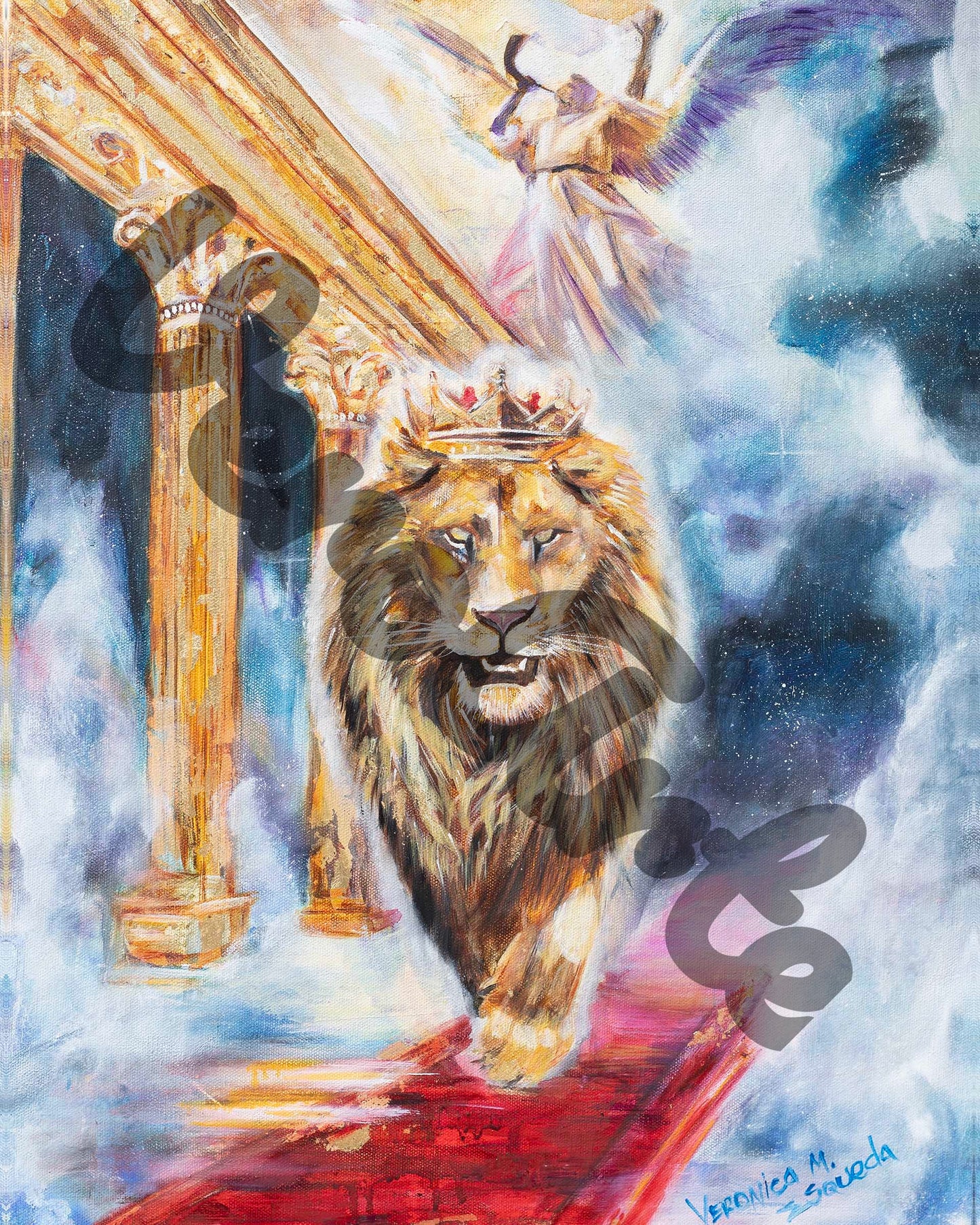 The Great Roar Jubilee of the Prophet and Intercessor 16" x 20" original