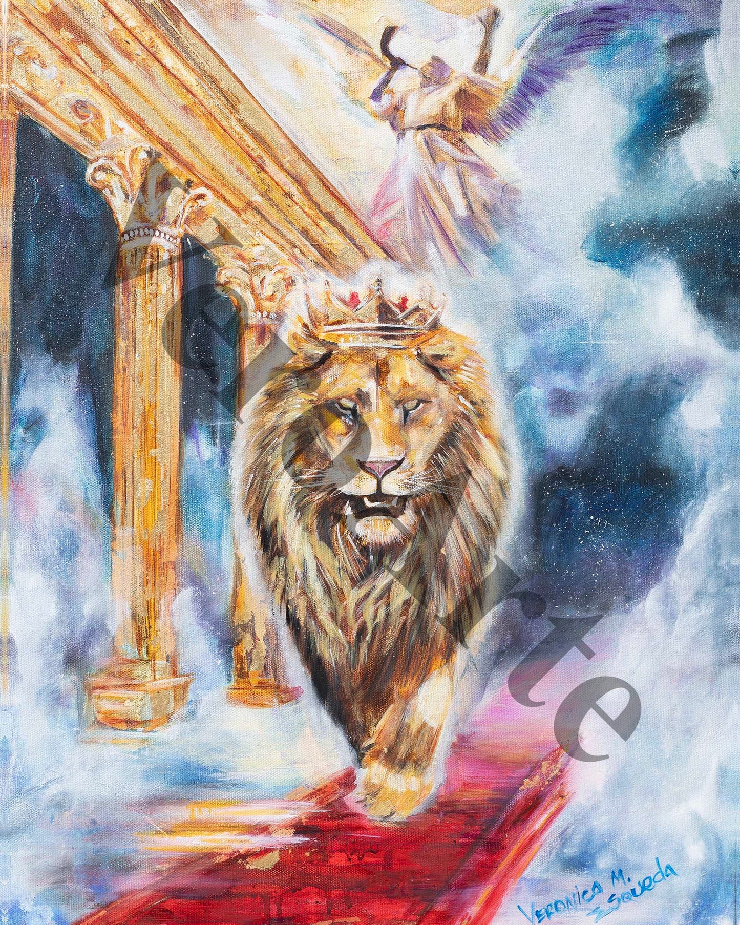 The Great Roar Jubilee of the Prophet and Intercessor 16" x 20" original