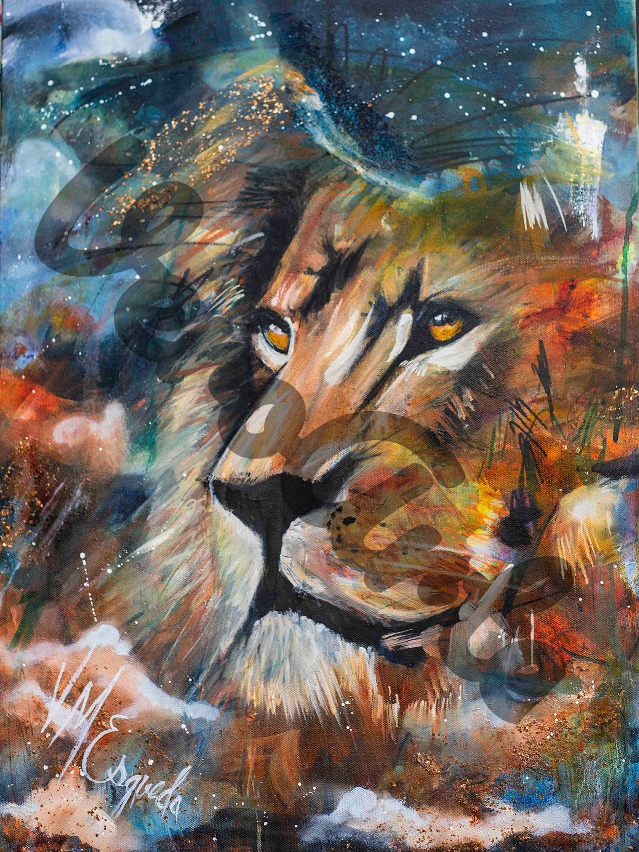 Judahs Patience 18" x 24" Original