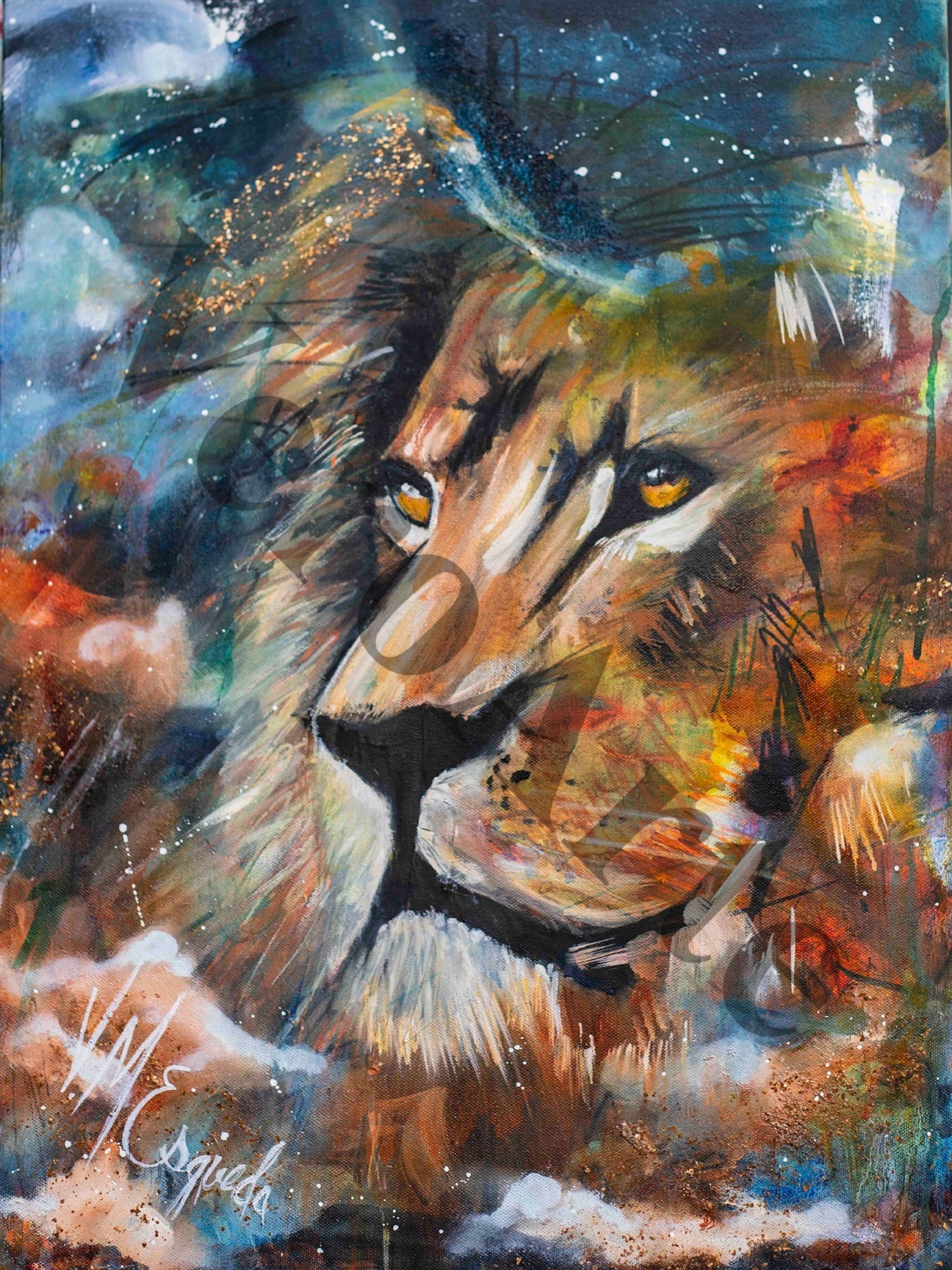 Judahs Patience 18" x 24" Original