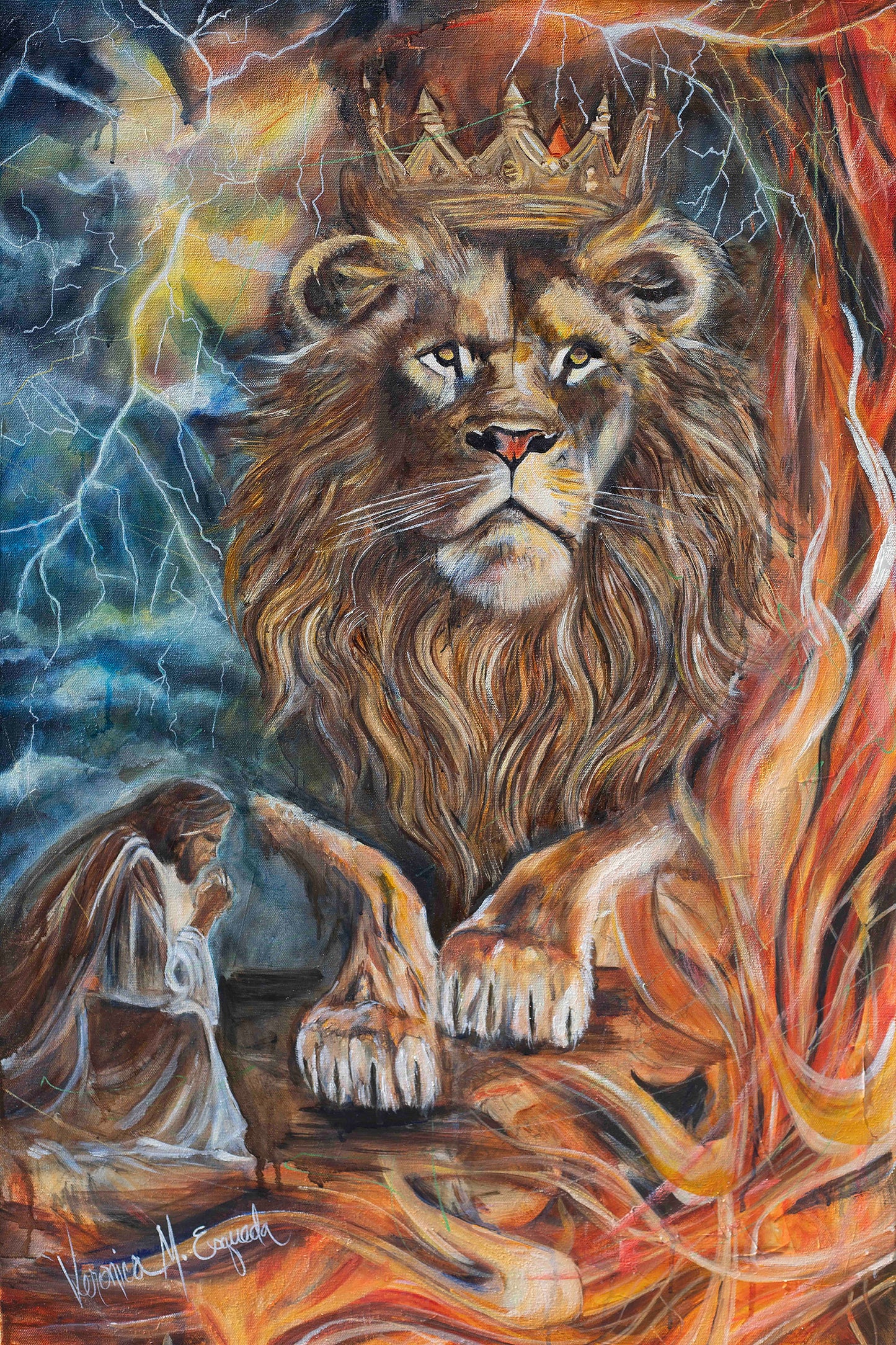 My Intercessor 24" x 36" original