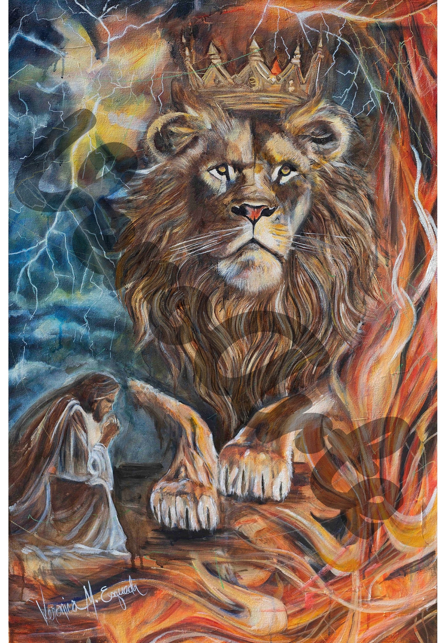 My Intercessor 24" x 36" original