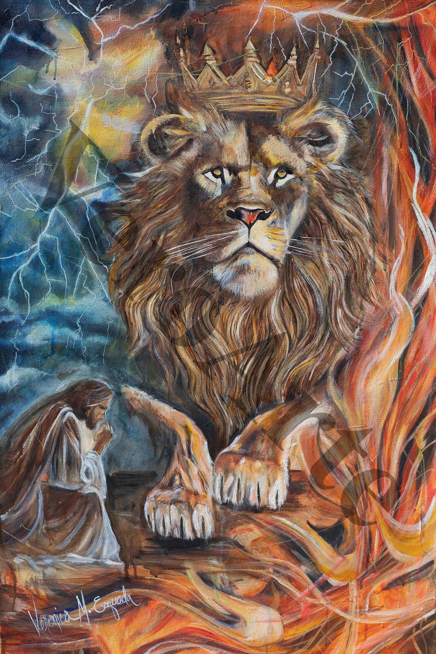 My Intercessor 24" x 36" original