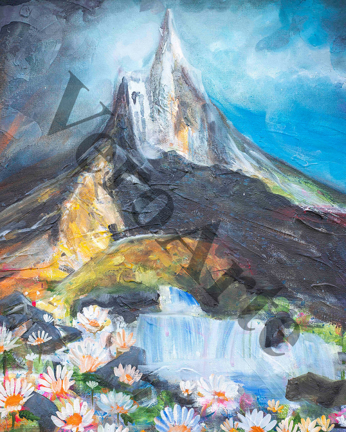 No Matter the Obstacles 16" x 20" original