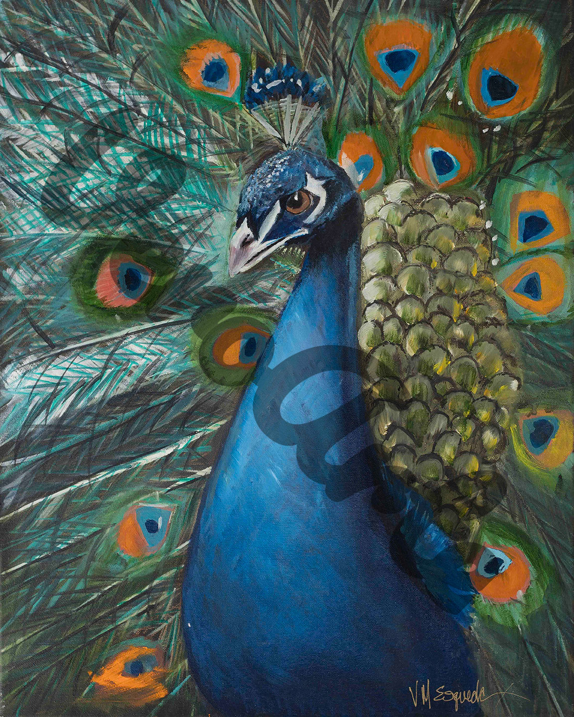 Dancing Heart 16" x 20" original