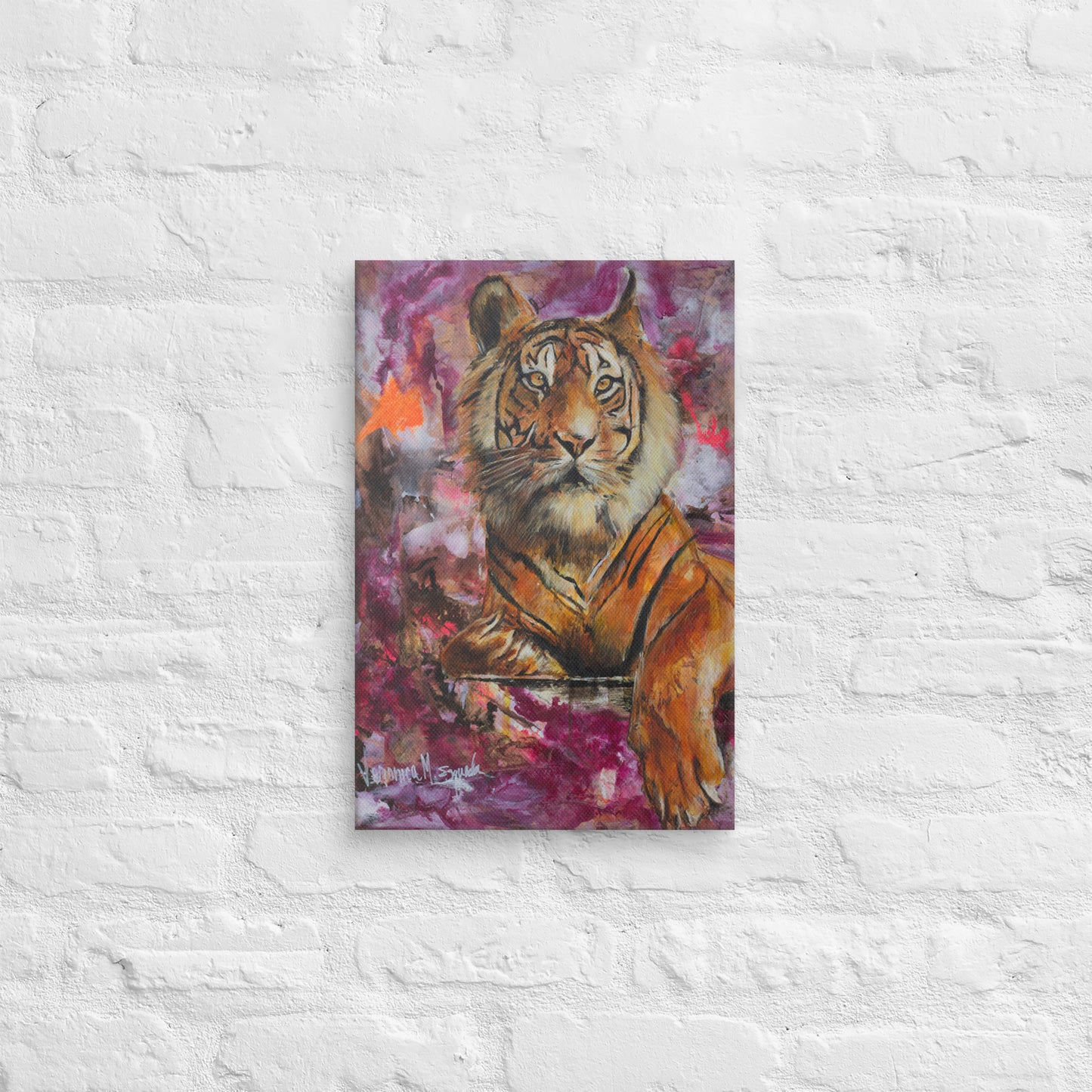 Eye of the Tiger Canvas Print (2:3 Ratio)