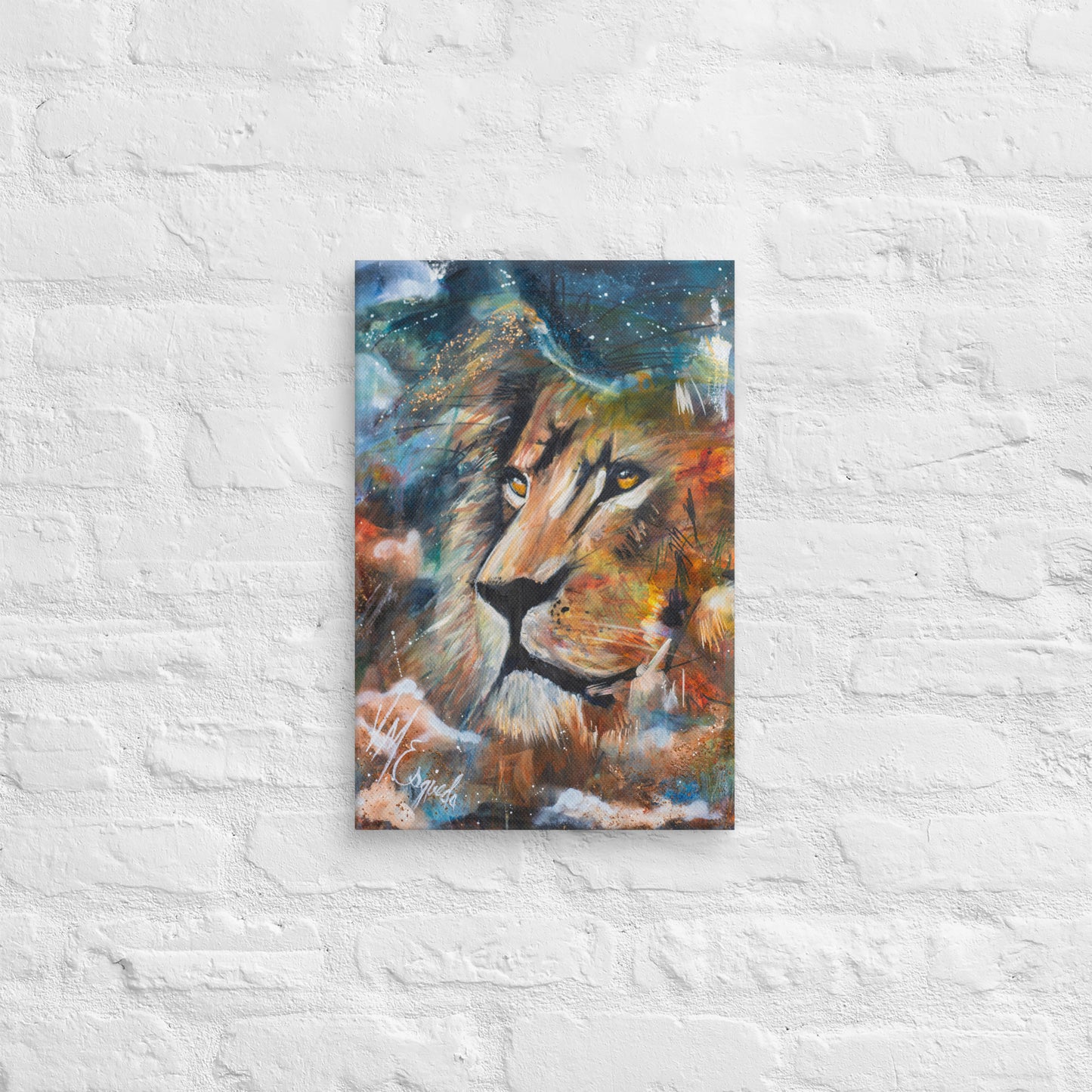 Judah's Patience Canvas Print (2:3 Ratio)