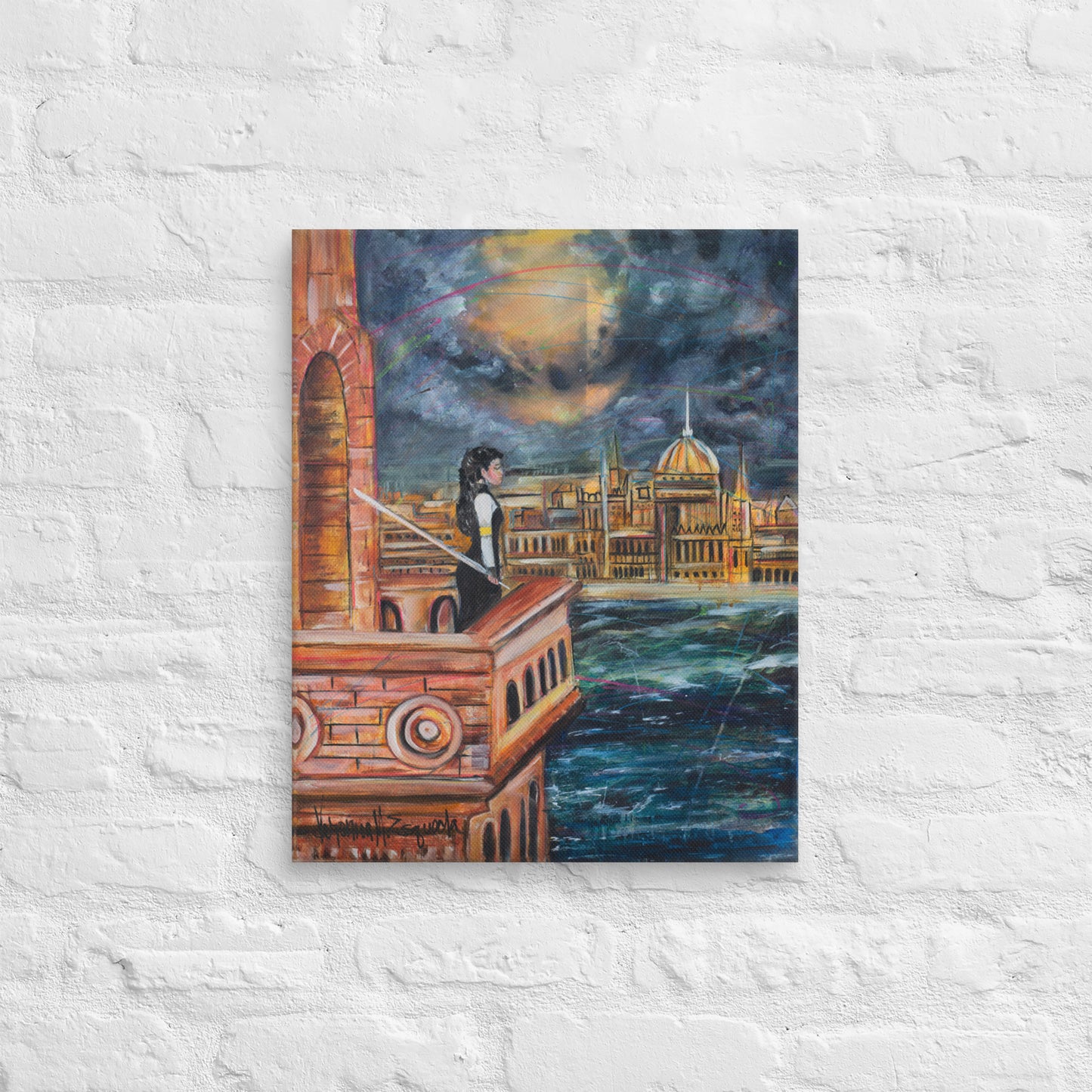 The Watchman Canvas Print (4:5 Raito)