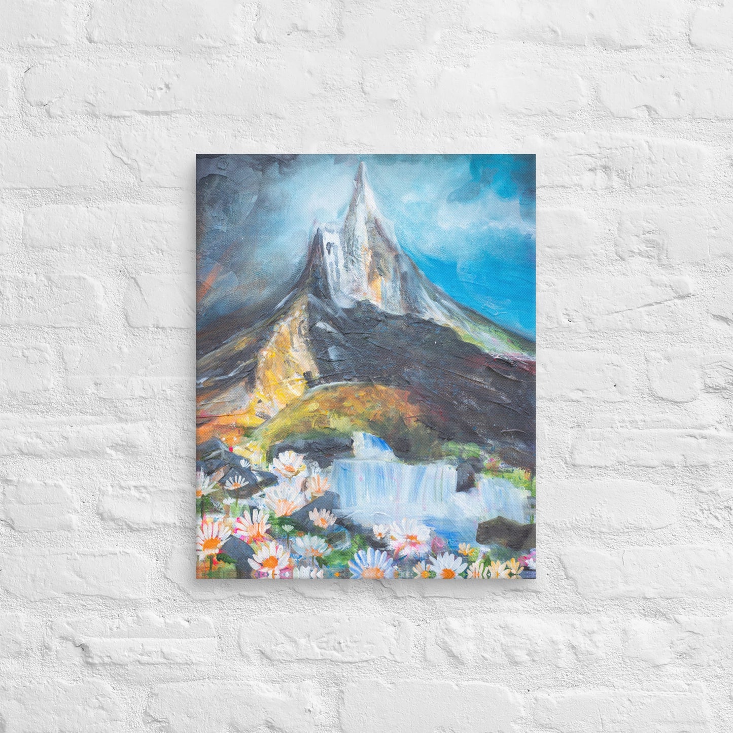 No Matter the Obstacles Canvas Print (4:5 Ratio)