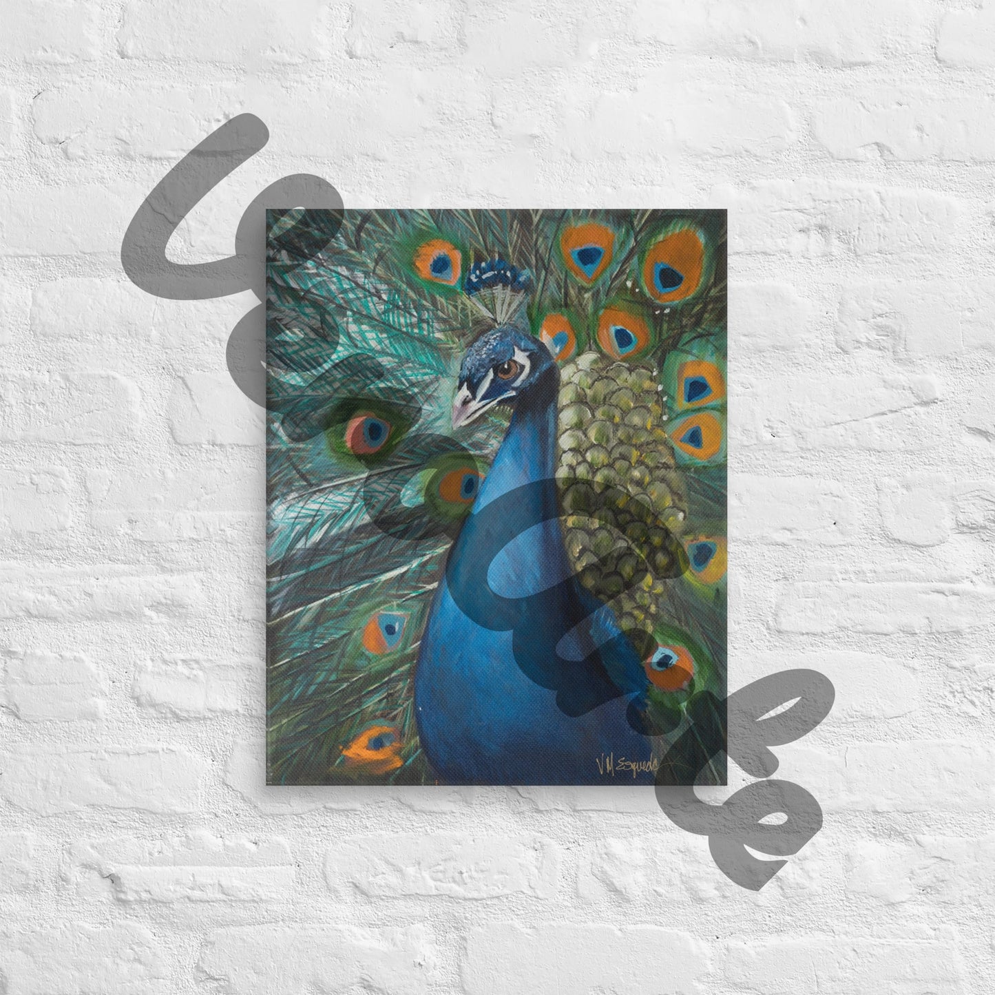 Dancing Heart Canvas Print (4:5 Ratio)