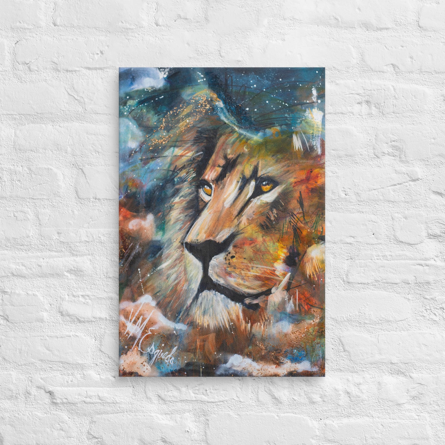 Judah's Patience Canvas Print (2:3 Ratio)