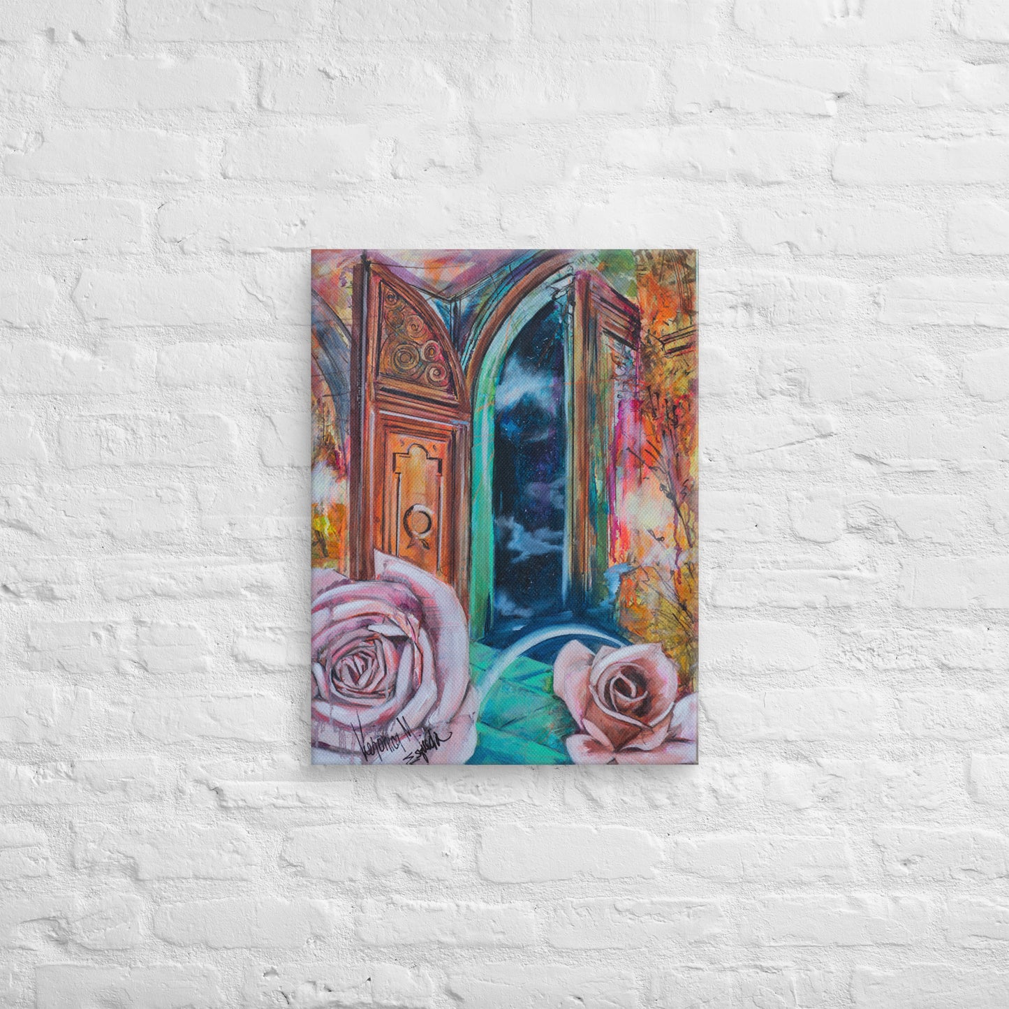 Open Doors Canvas Print (3:4 Ratio)