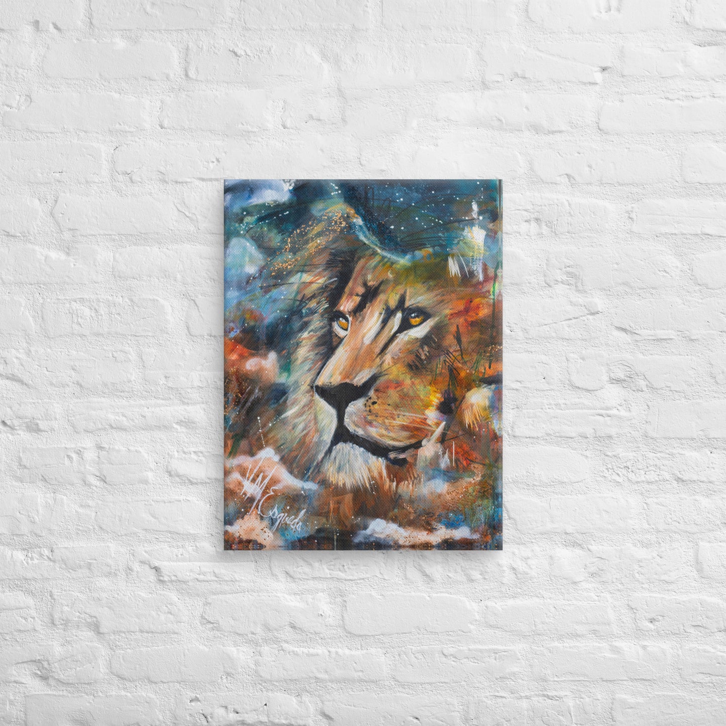 Judah's Patience Canvas Print (3:4 Ratio)