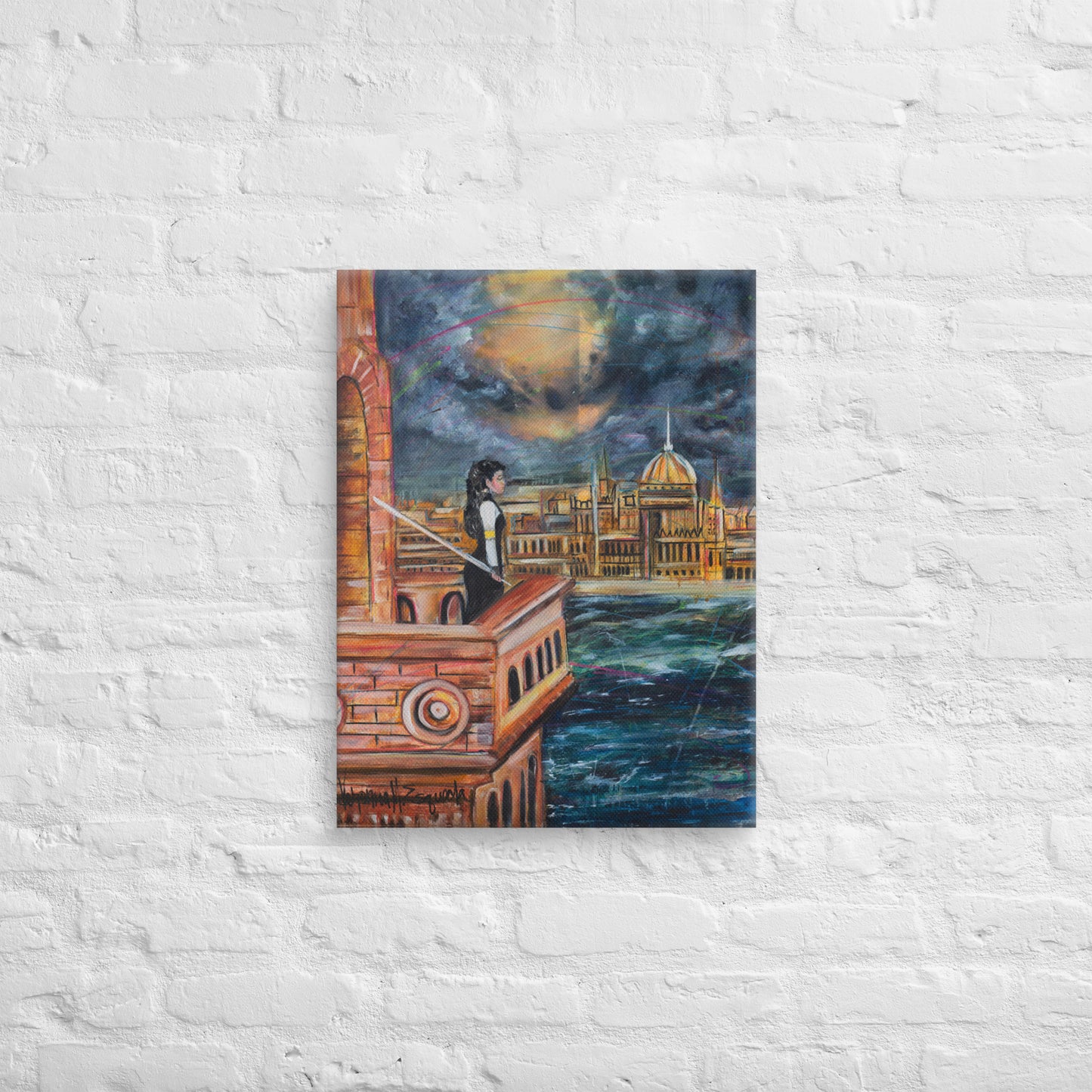 The Watchman Canvas Print (3:4 Ratio)