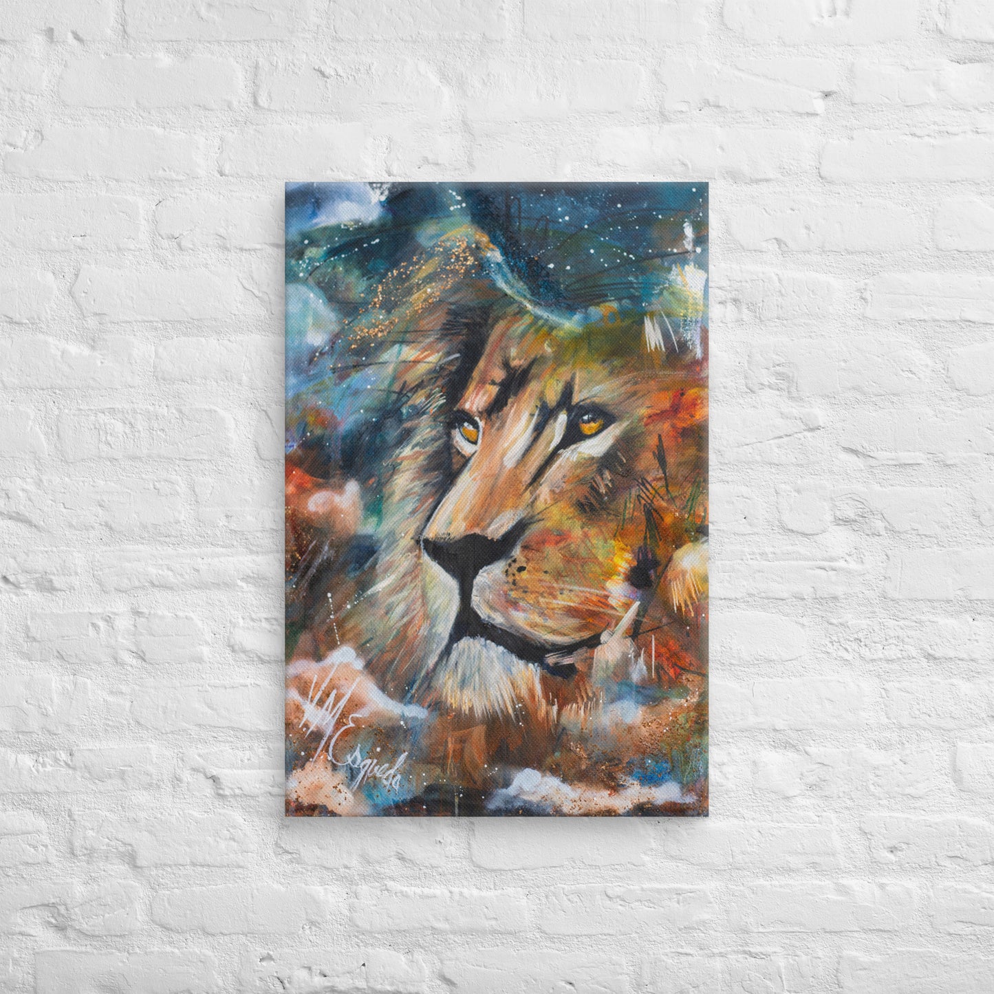 Judah's Patience Canvas Print (2:3 Ratio)