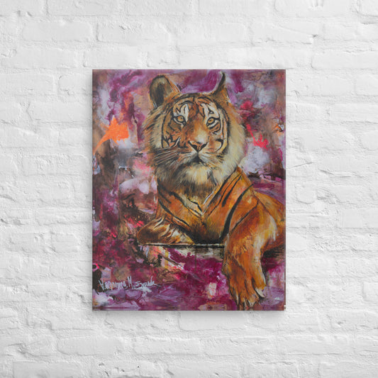 Eye of the Tiger Canvas Print (4:5 Ratio)