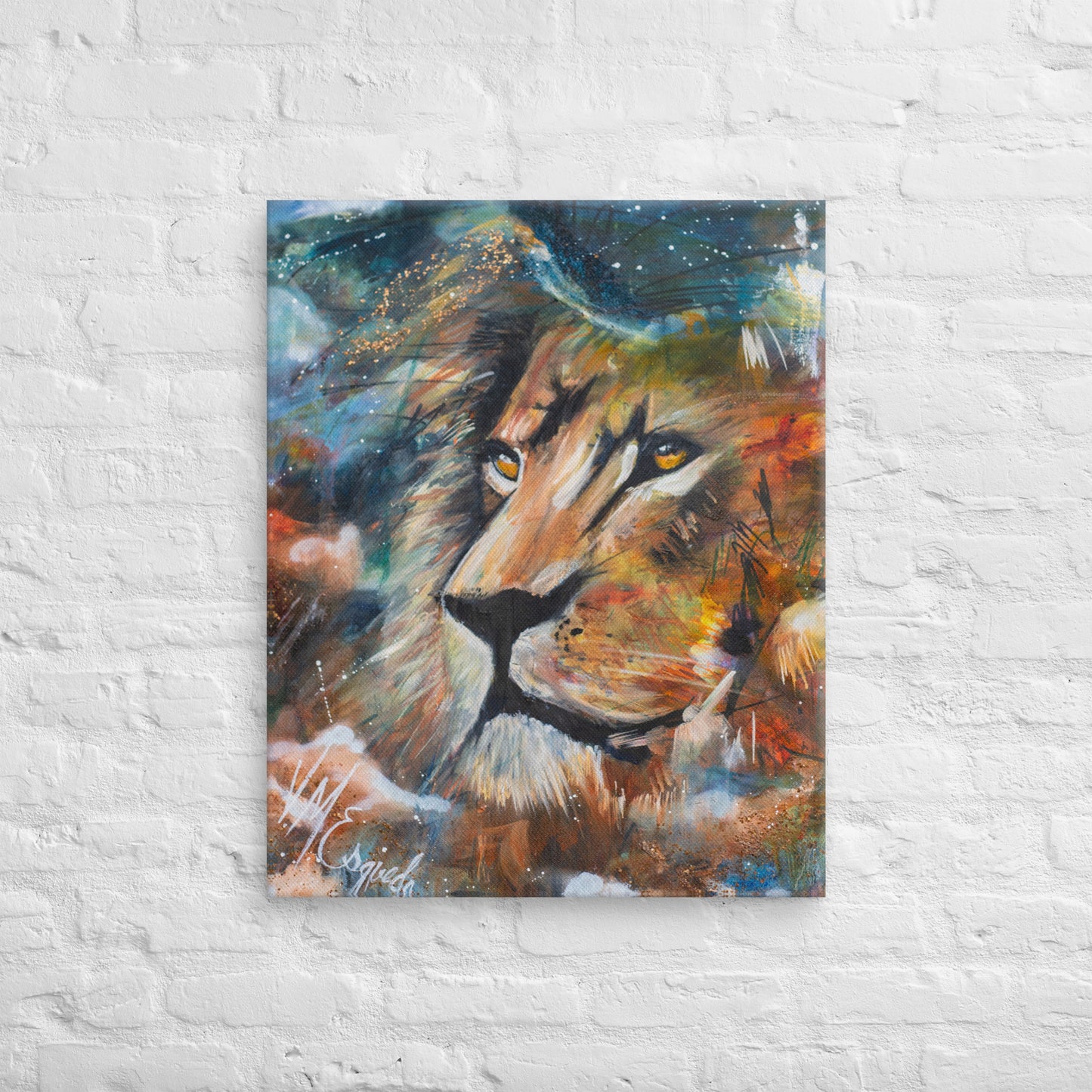 Judah's Patience Canvas Print (4:5 Ratio)