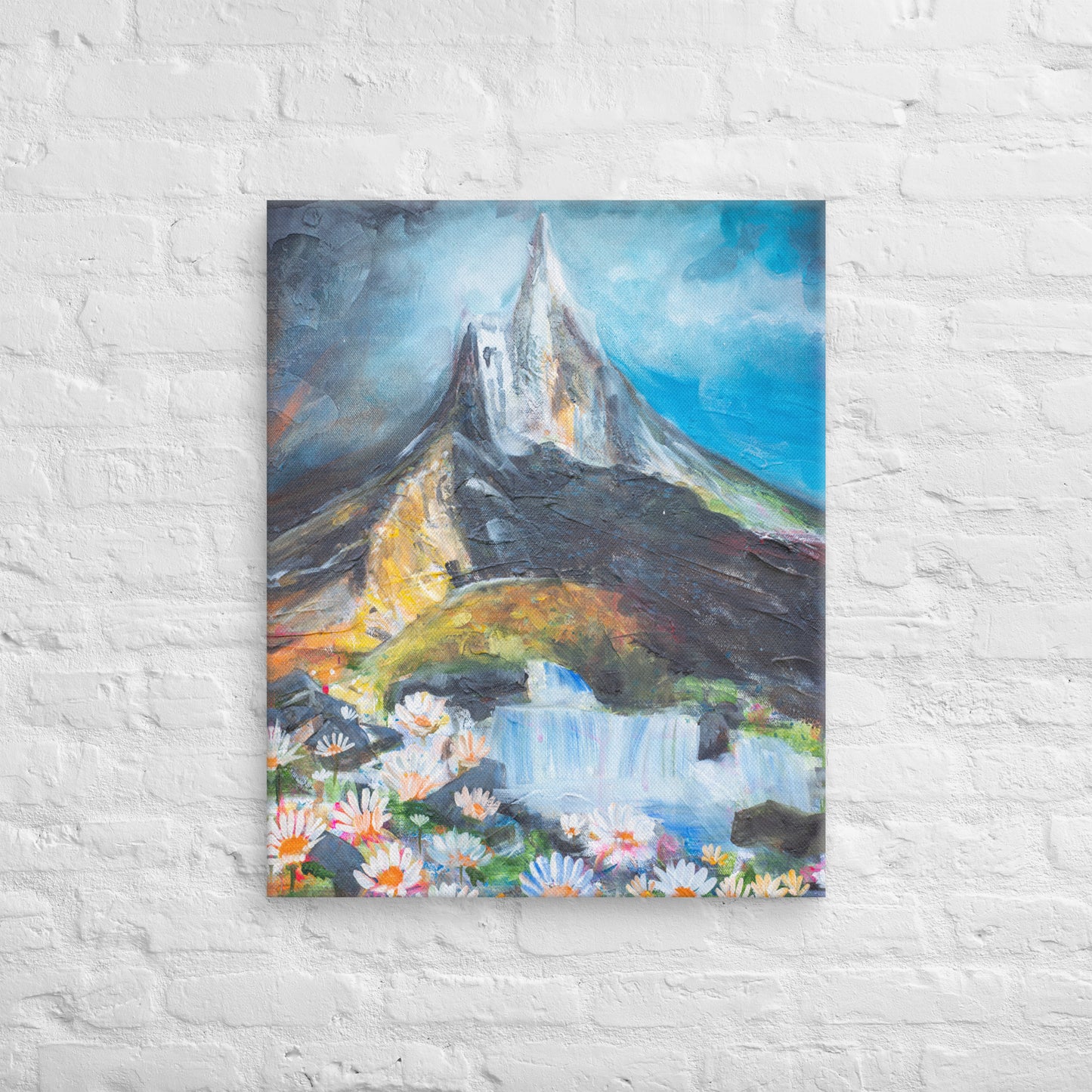 No Matter the Obstacles Canvas Print (4:5 Ratio)