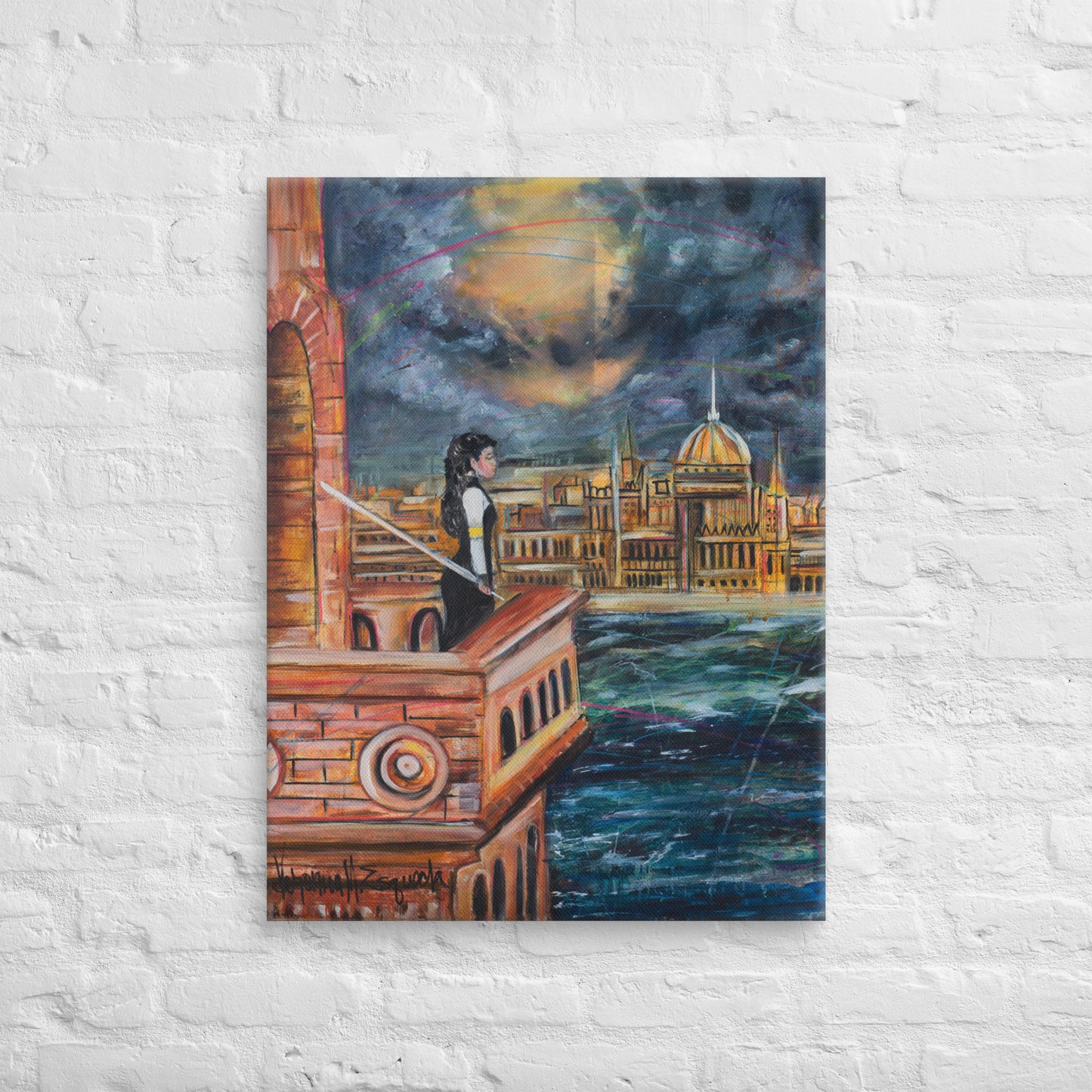 The Watchman Canvas Print (3:4 Ratio)