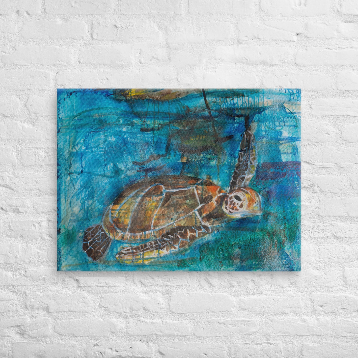Wisdom of the Sea Canvas Print (3:4 Ratio)