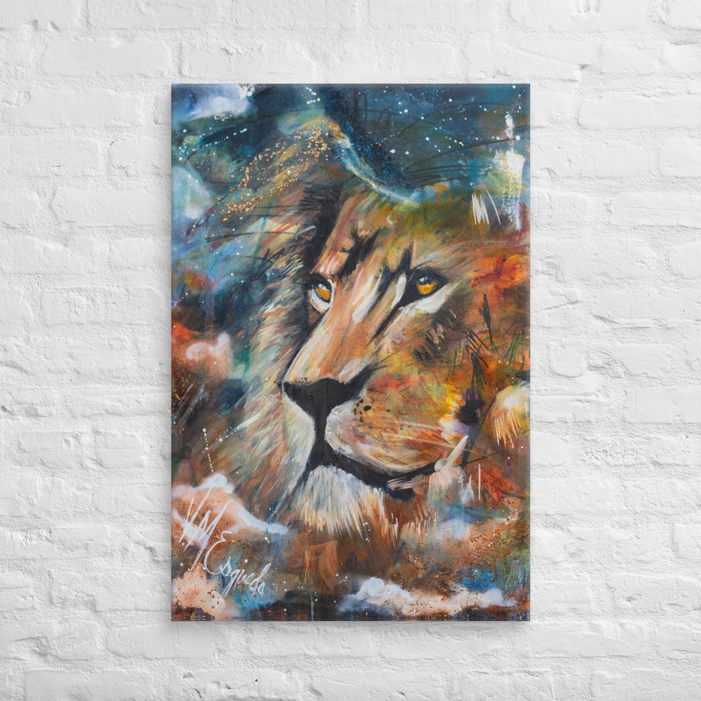 Judah's Patience Canvas Print (2:3 Ratio)