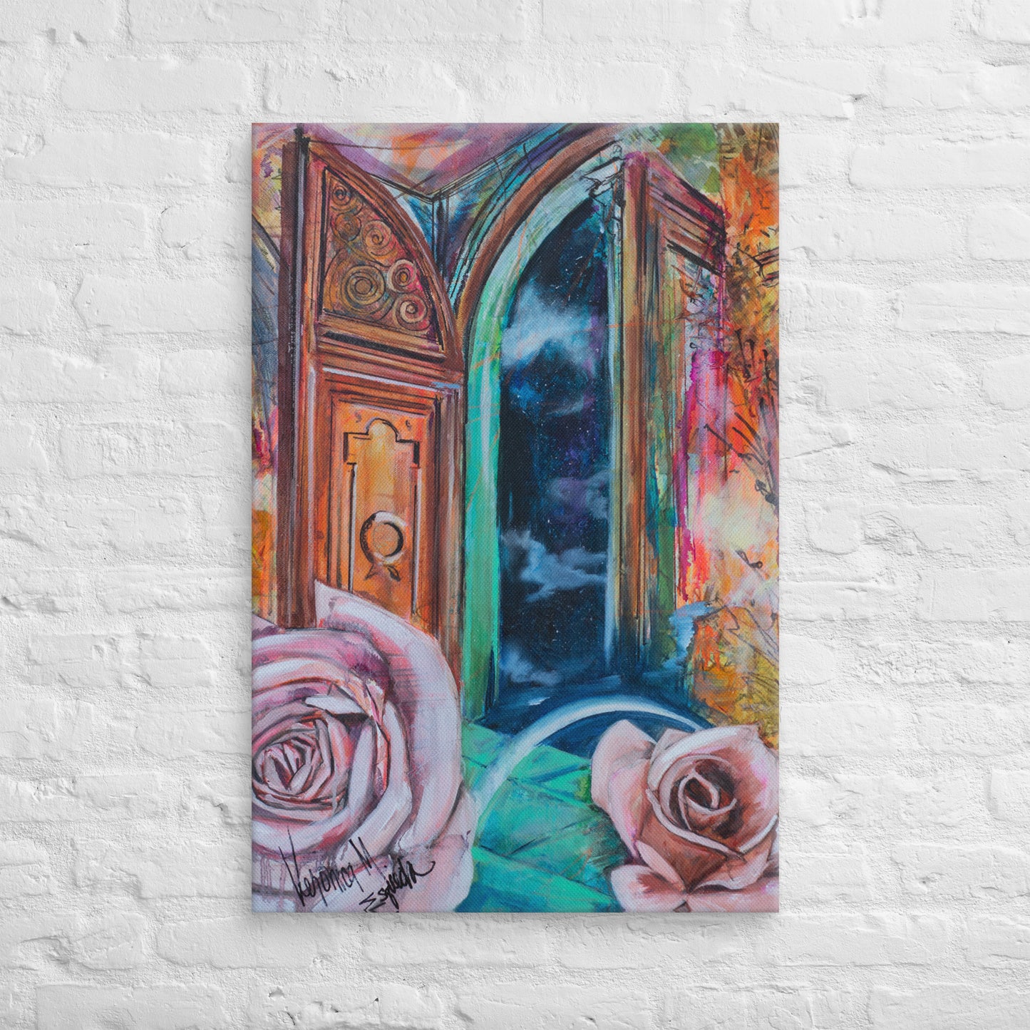 Open Doors Canvas Print (2:3 Ratio)