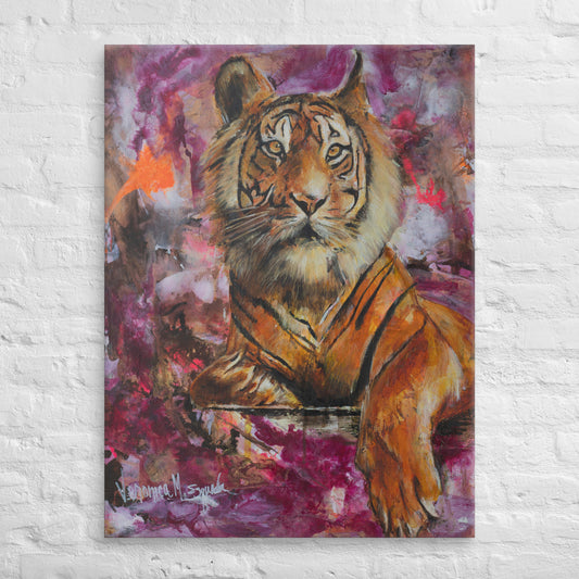 Eye of the Tiger Canvas Print (3:4 Ratio)