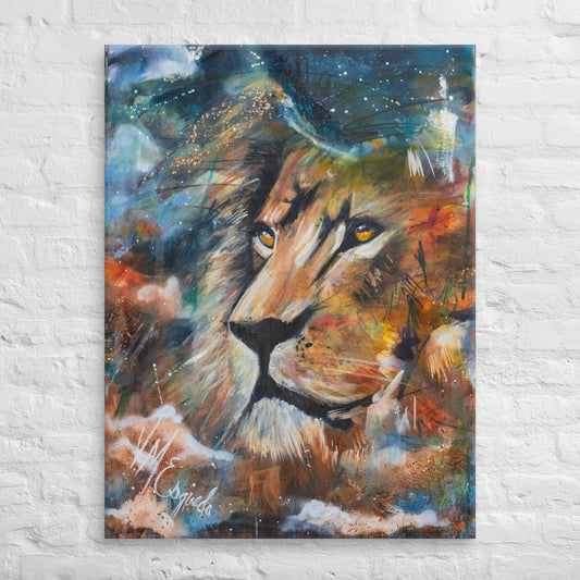 Judah's Patience Canvas Print (3:4 Ratio)
