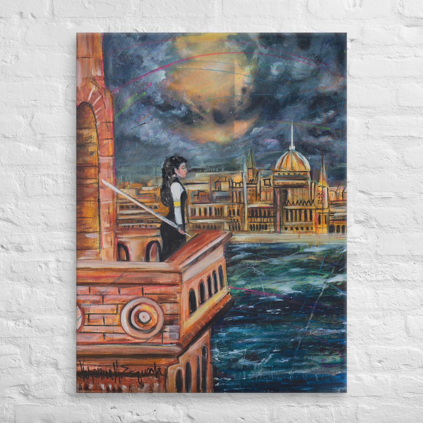 The Watchman Canvas Print (3:4 Ratio)