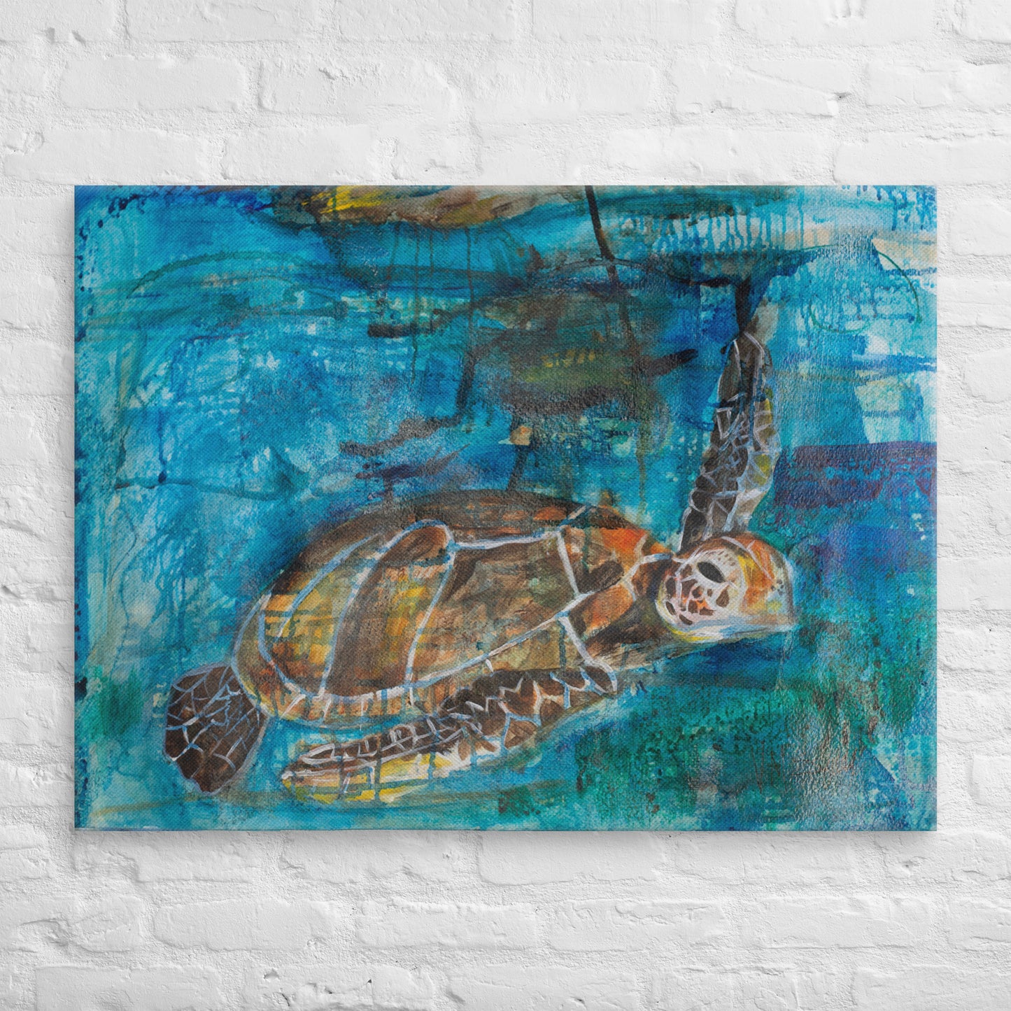Wisdom of the Sea Canvas Print (3:4 Ratio)