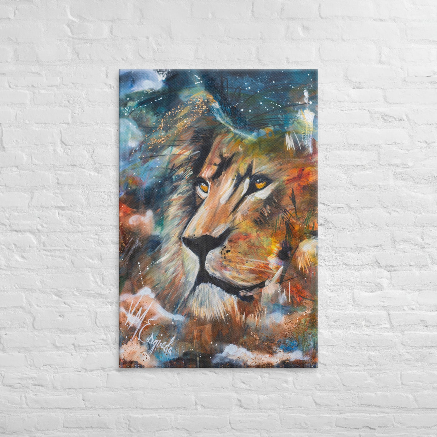 Judah's Patience Canvas Print (2:3 Ratio)