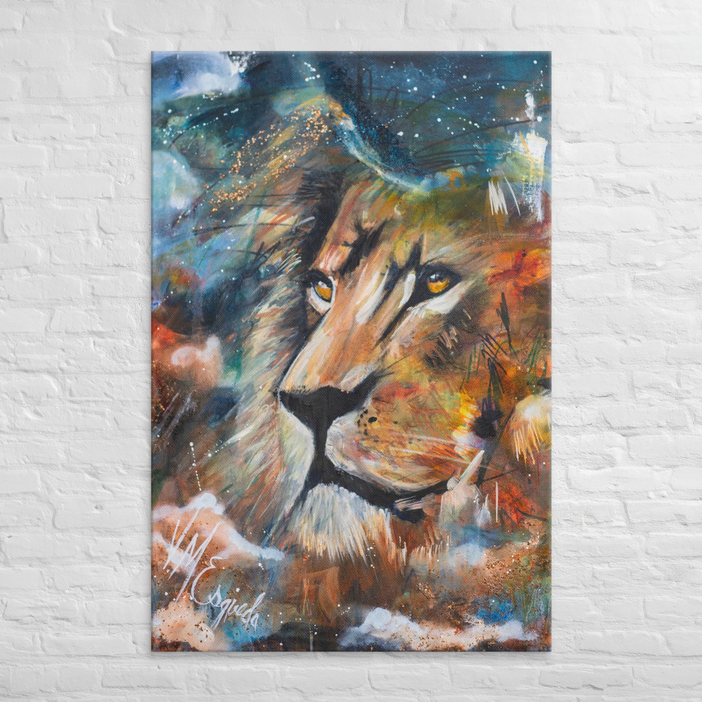 Judah's Patience Canvas Print (2:3 Ratio)