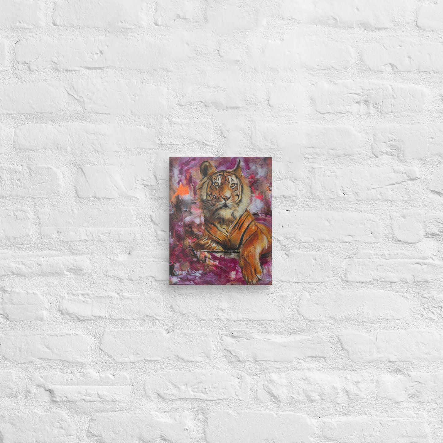 Eye of the Tiger Canvas Print (4:5 Ratio)