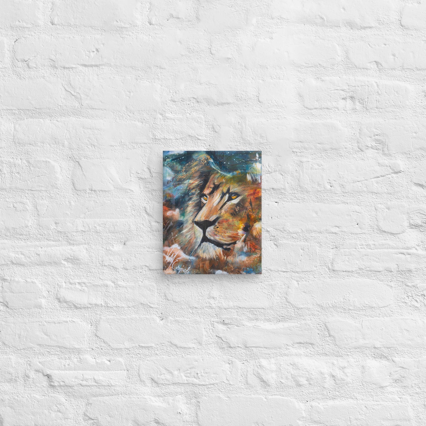 Judah's Patience Canvas Print (4:5 Ratio)