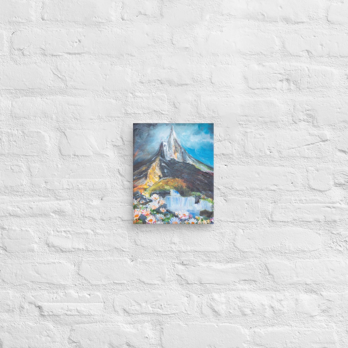 No Matter the Obstacles Canvas Print (4:5 Ratio)