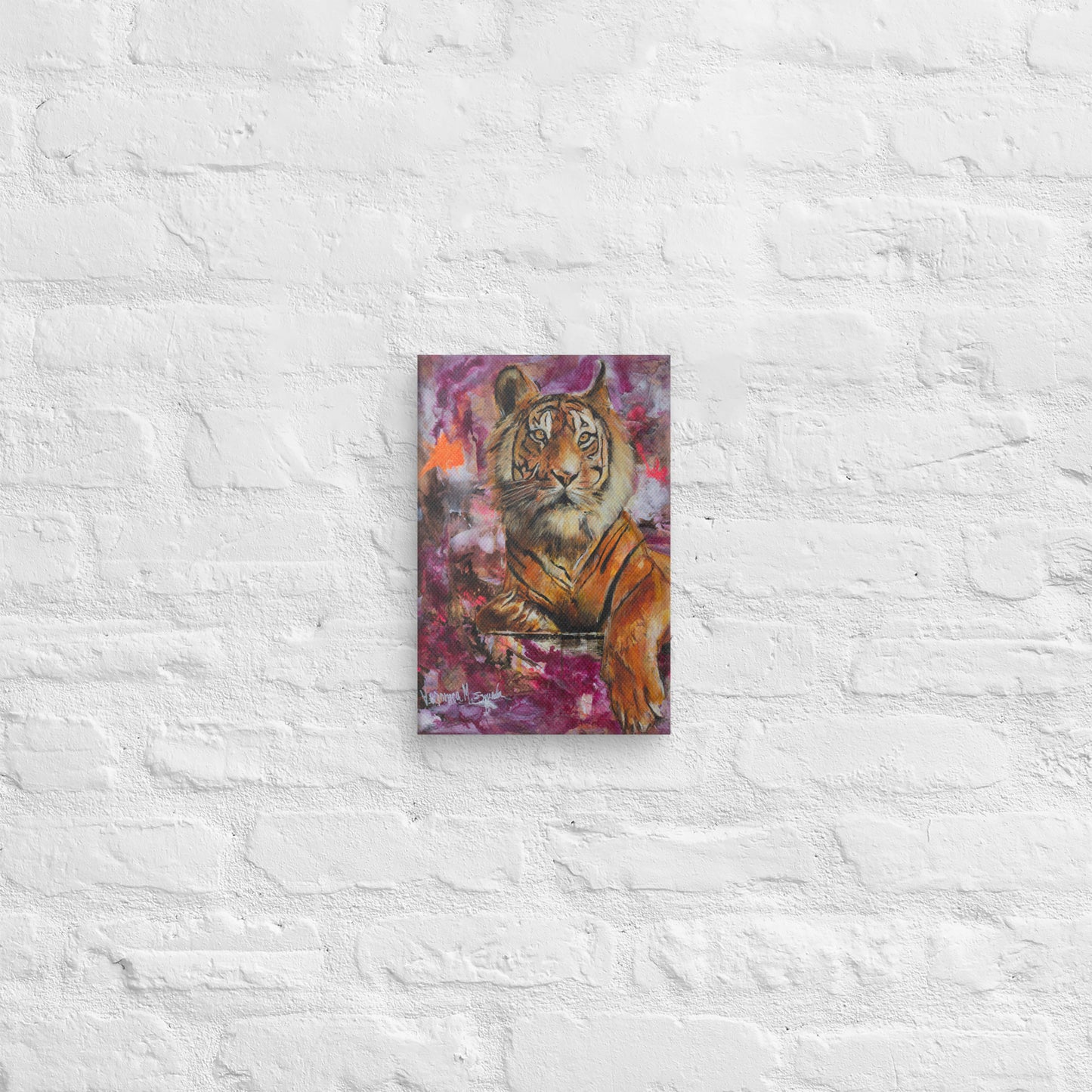 Eye of the Tiger Canvas Print (2:3 Ratio)