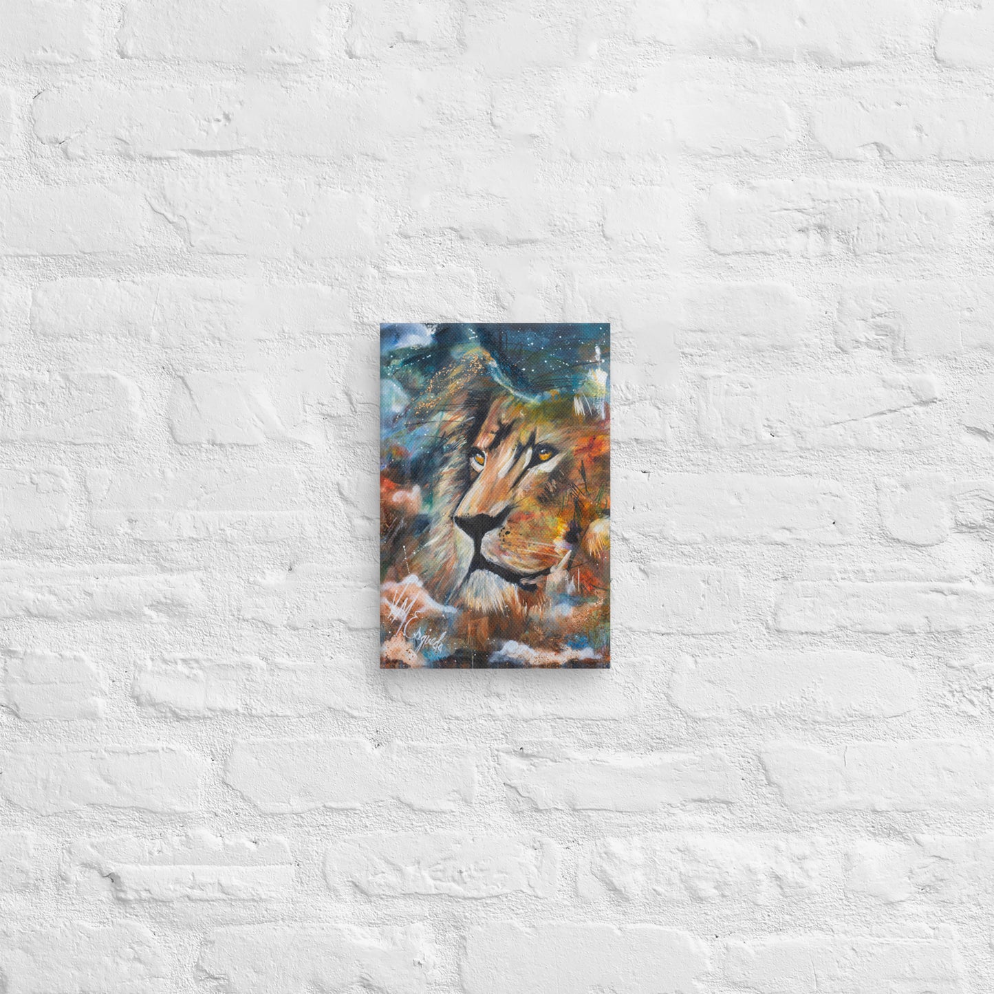Judah's Patience Canvas Print (2:3 Ratio)