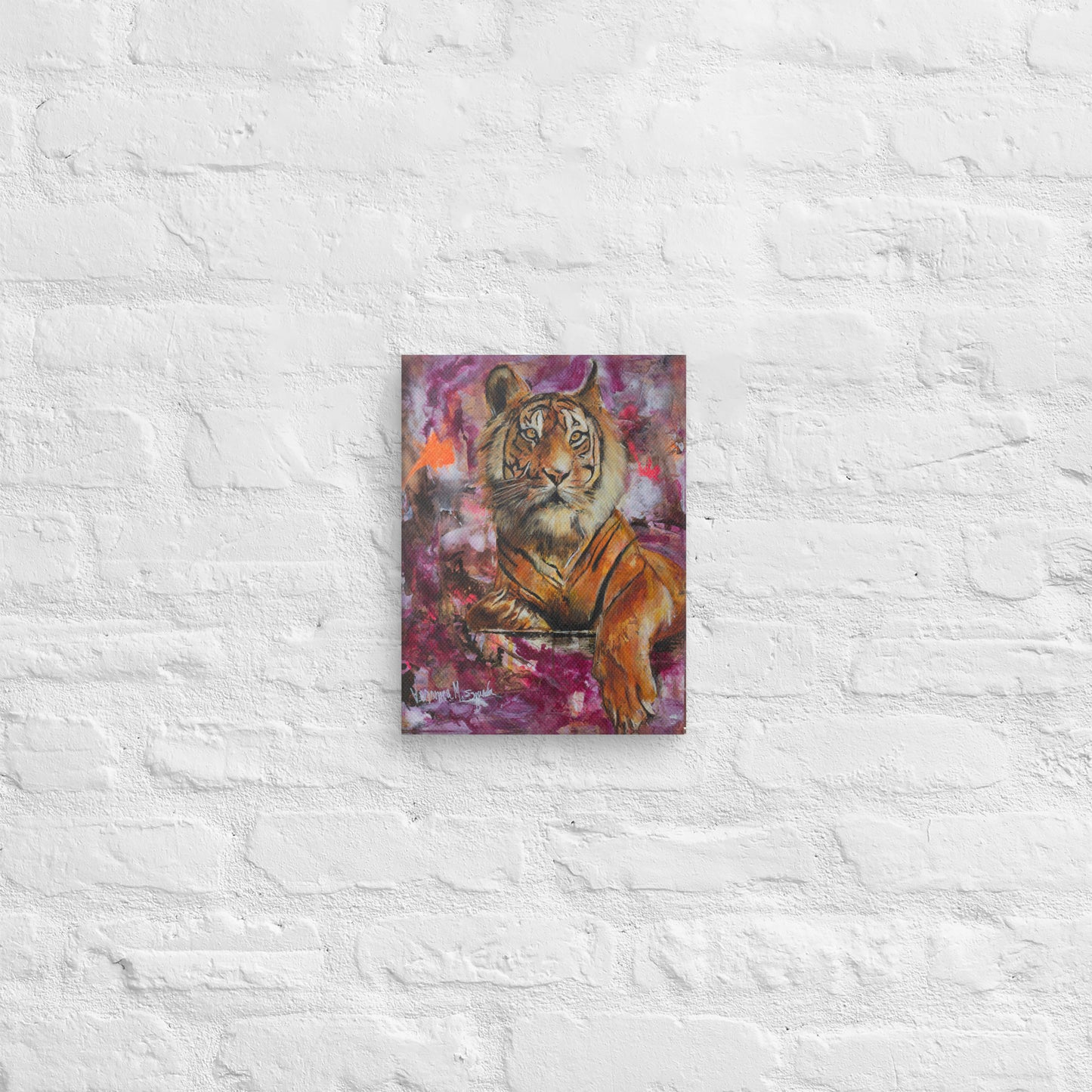 Eye of the Tiger Canvas Print (3:4 Ratio)