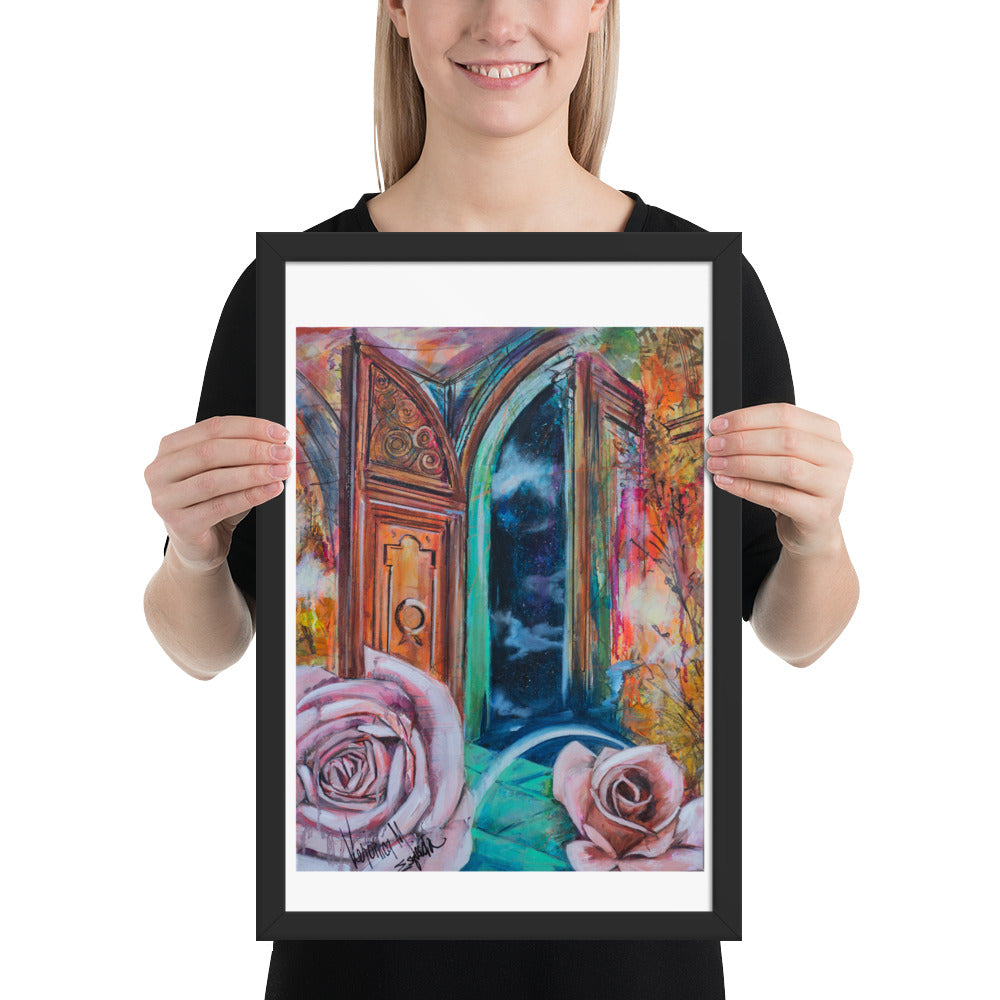 Open Doors Poster (Framed)