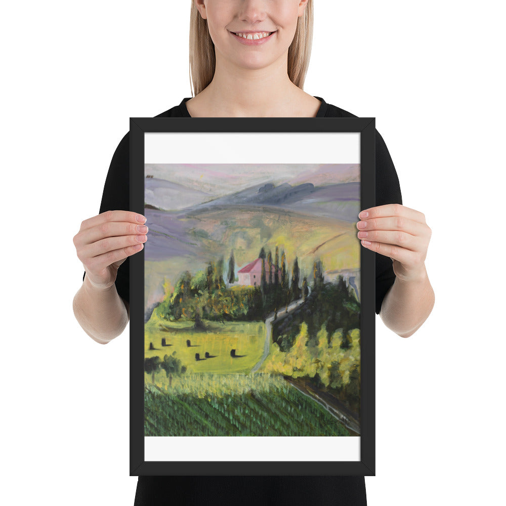 House on the Hill Poster (Framed)