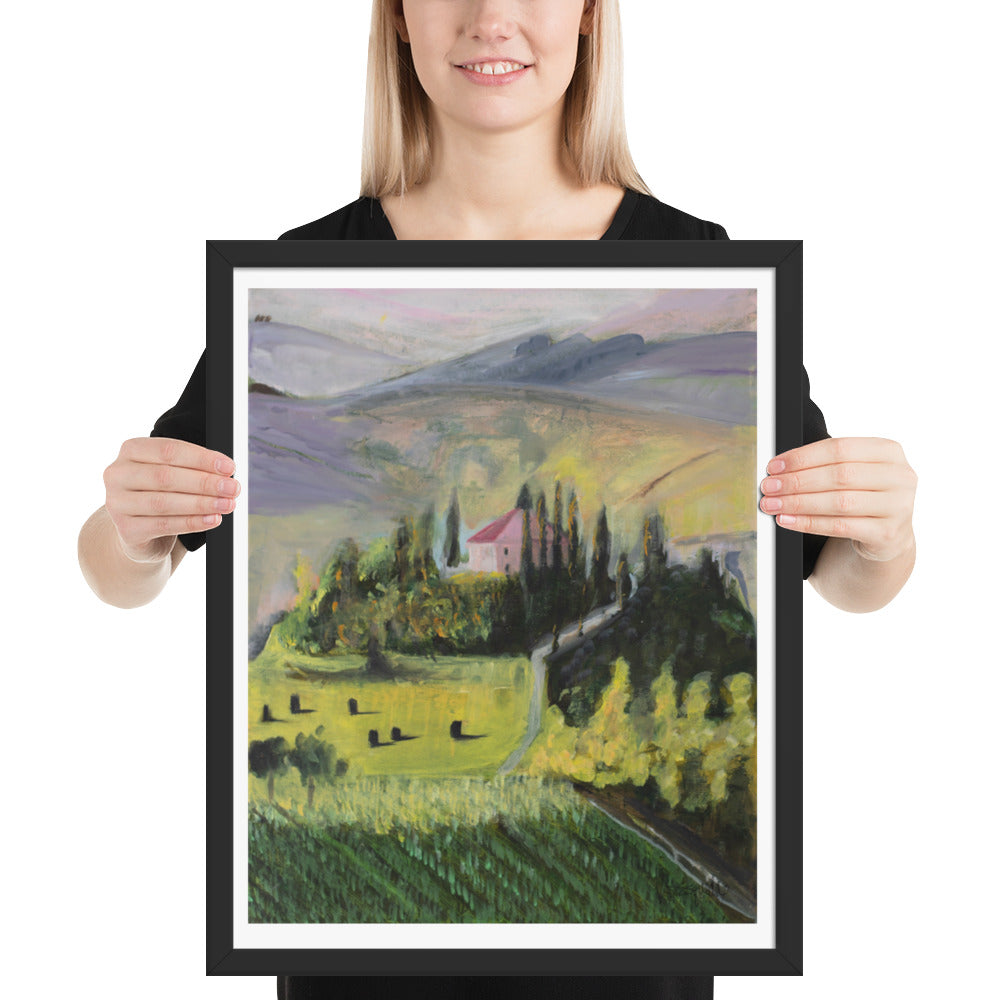 House on the Hill Poster (Framed)