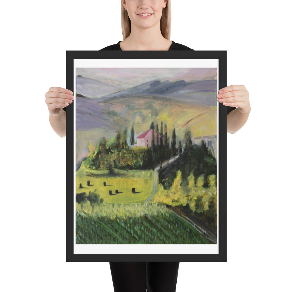 House on the Hill Poster (Framed)