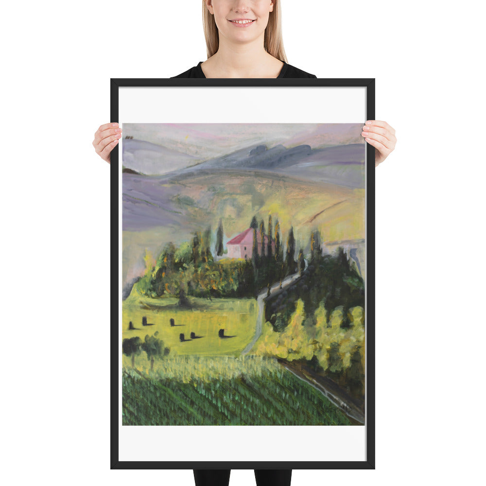 House on the Hill Poster (Framed)