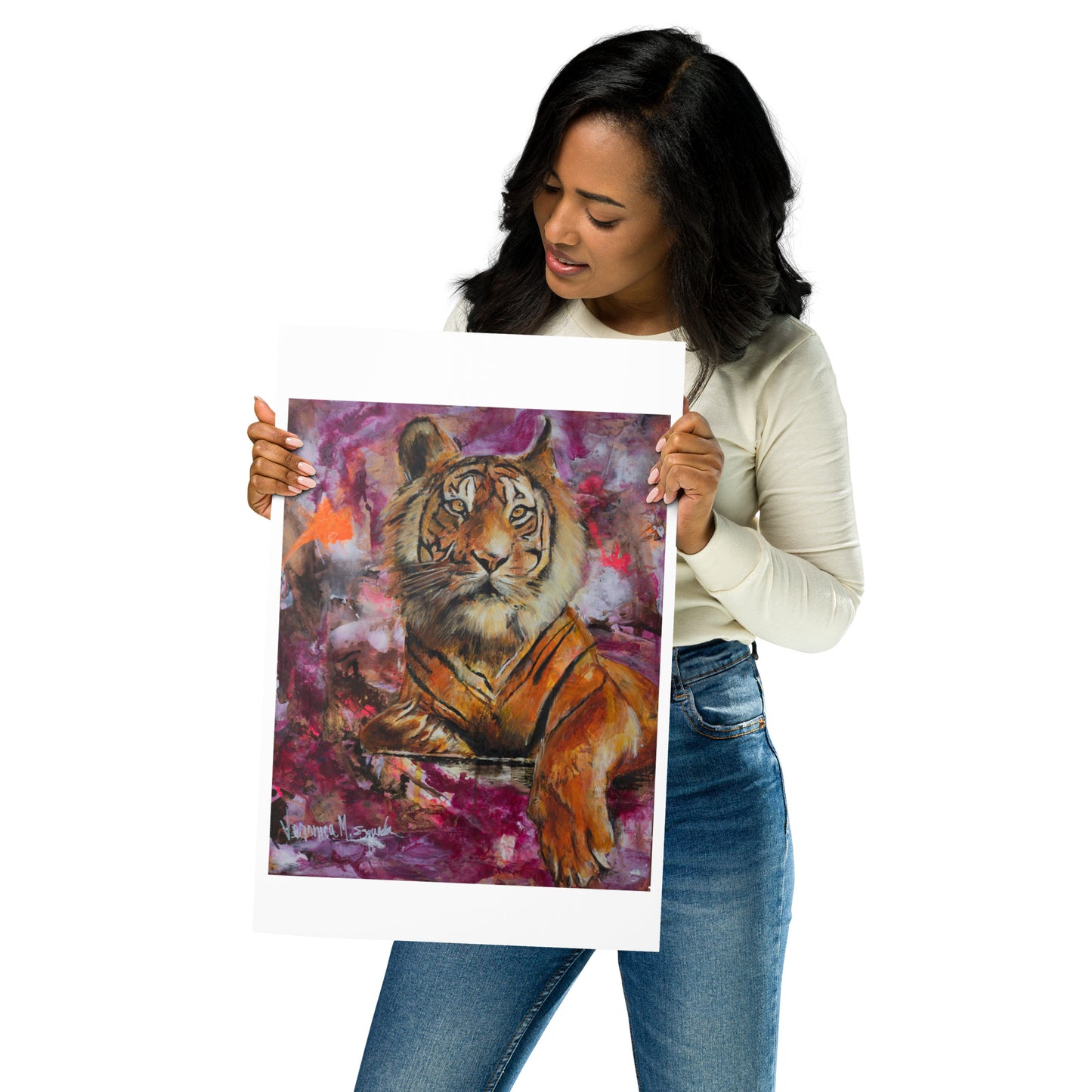 Eye of the Tiger Poster (Unframed)