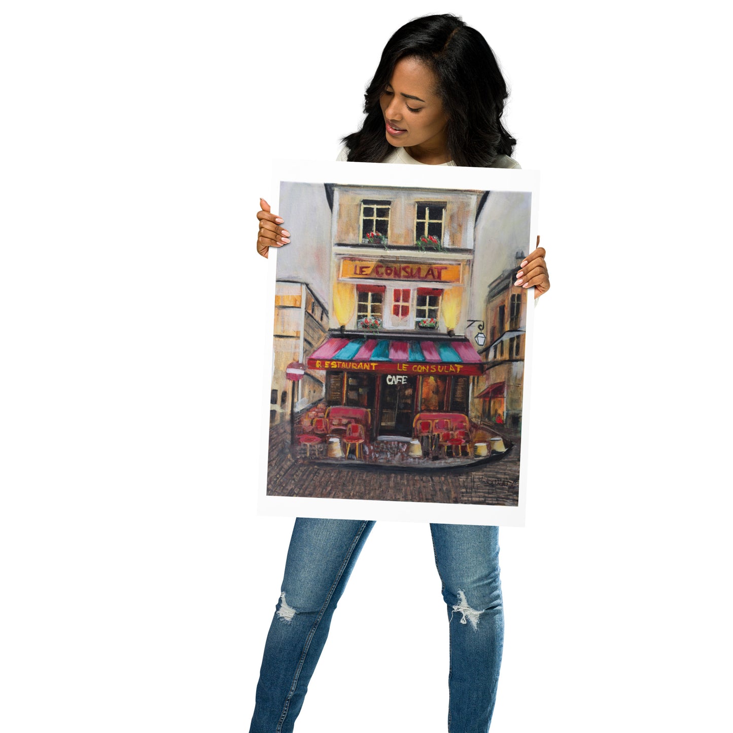 Le Cafe Poster (Unframed)