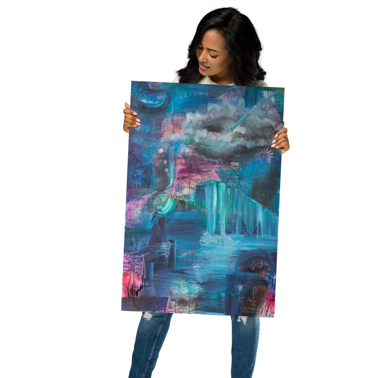 Sueno de Cascada Poster (Unframed)